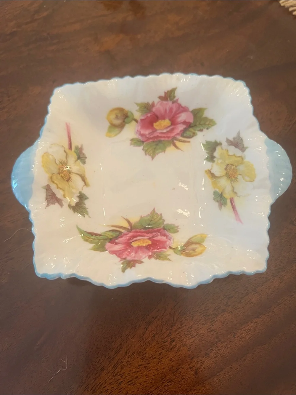 Shelley Begonia Floral fine china Tea Set made in England